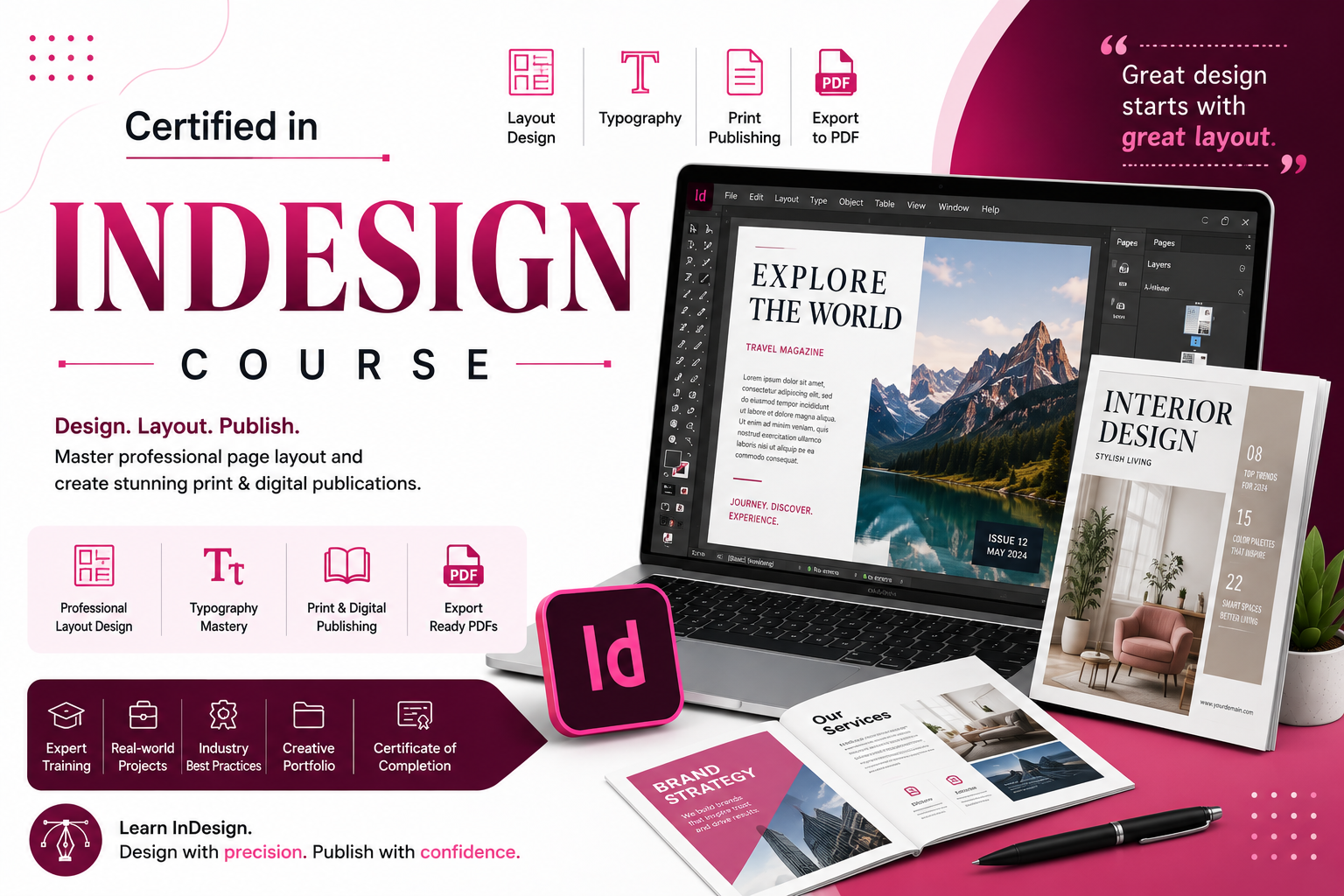 InDesign Course in Ahmedabad